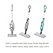 Bonus Life 4-Pack Steam Mop Pads for Shark S7201 S7000AMZ S7001 S7001TGT S7000 Series Steam & Scrub All-in-One Replacement Parts