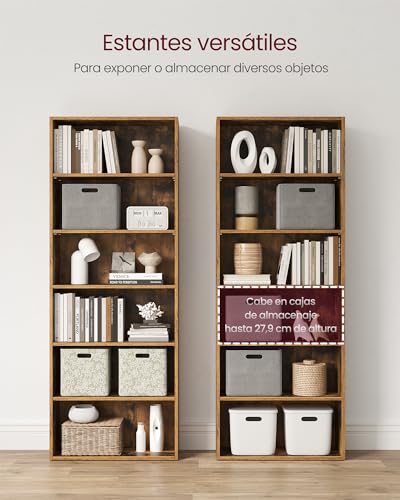 Librería de 6 niveles para solucionar la falta de espacio y desorden en salas de estar 6