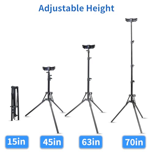 F-Winner Digital Scoreboard with Tripod,Score Keeper with Timer Clock,Portable Digital Scoreboard with Remote & Battery Supply for Corn Hole,Board Game,Indoor & Outdoor Game
