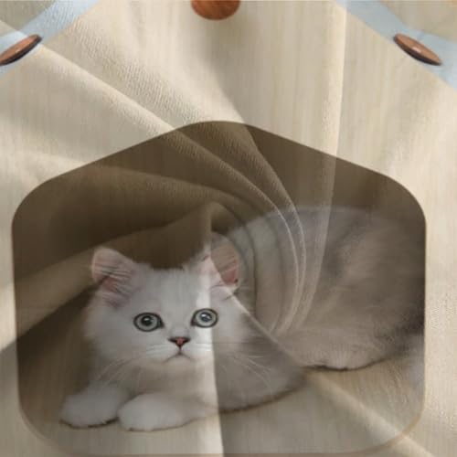 Literie confortable chat en microfibre pour partager des instants tendres