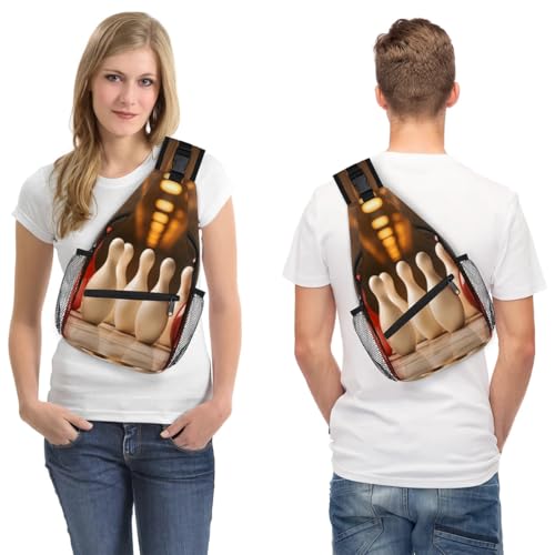 Bolso bandolera deportivo unisex para senderismo y viaje miniatura 7