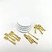 Liummrcy 1:12 Plaques Miniatures 4PCS et 12pcs cuillère à Fourche de Fourchette de la cuillère à la cuillère à Couverts de coutellerie Cuisine Cuisine Accessoires de Nourriture-Plaques Miniatures Set