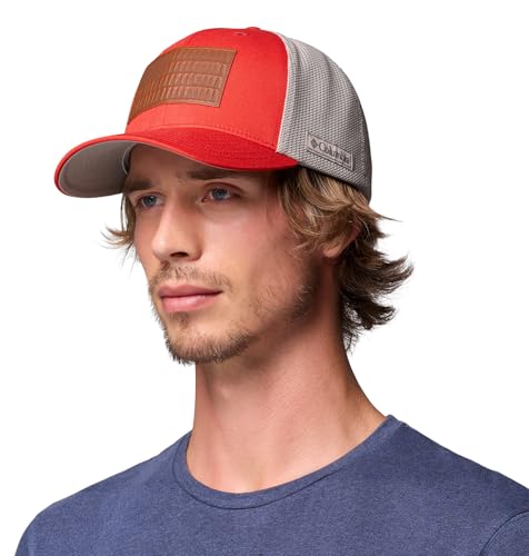 Image of Columbia Unisex Adult PFG Logo Mesh Ball Cap