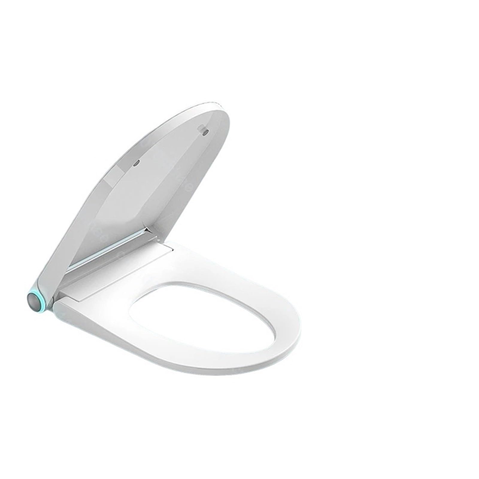 Dxpsxjl Ultimate-U Smart Elongated Bidet Seat, Heated, Warm Water, Feminine Wash, Air Dry Self-Cleaning, Night Light, Adjustable, Lightweight, Durable, Portable, User-Friendly, Compact, Toilet, Instant