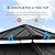 SUNJOY 11 x 11 ft. Wood Gazebo Standard Cedar Framed Gazebos with Black Double Steel Hardtop Roof for Garden, Backyard Shade, Matte Black Roof + Natural Wood Frame