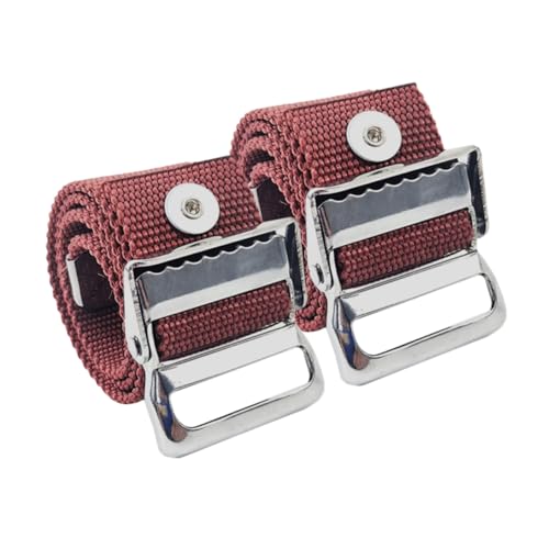 ibasenice 2sets Drywall Stilt Leg Band Straps Foot Band Straps Fixing Replacement Cuffs for Stilt Use 2pcs*2