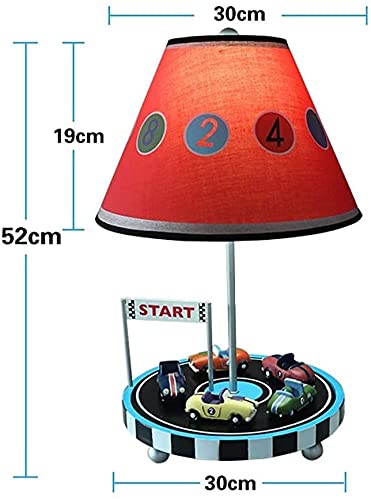 Lampe de bureau dessin animé en résine E27 avec télécommande pour enfant
