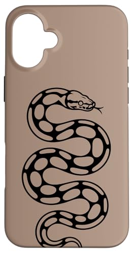 Ball Python Keeper �X�l�[�N�V���G�b�g - �u���E�� �X�}�z�P�[�X iPhone 16 Plus �p