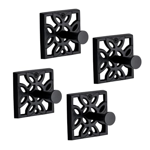 Autumn Alley Black Bathroom Towel Hook Robe Hook Wall Mounted