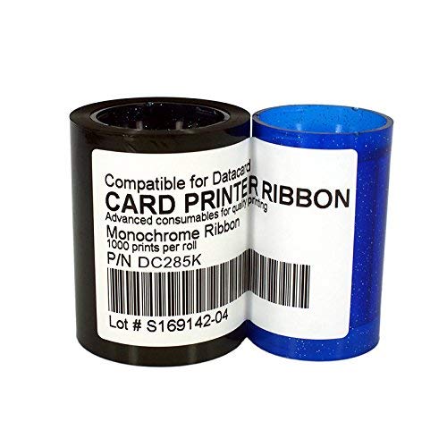 Cinta monocromo negra For Datacard DC285K para impresora miniatura 1