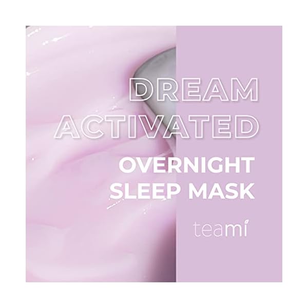 Teami Overnight Face Mask - Vegan and Organic Overnight Mask - Sleeping Facial Mask - Face Moisturizer and Hydrating Mask with Niacinamide and Vitamin C - Night Glow Face Mask Skincare