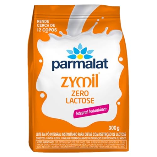 Parmalat Zymil Leite Pó Instantâneo Integral Zero Lactose Pacote 300g