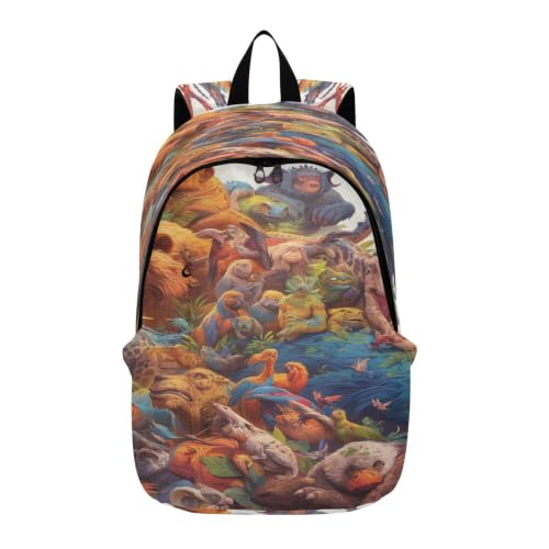 Sac à dos animaux du monde pour les randonnées en famille et sorties scolaires