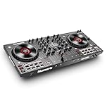 Numark NS4FX Console DJ a 4 Canali, Con Jog Wheel Touch a Display, Pad Performance, Effetti, Uscite Booth e Main e Serato DJ Lite Incluso