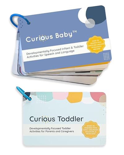 Image of Curious Baby™ Speech & Language Development Cards (0–36 Months) | 26+ Research-Based Activities for Babies & Toddlers Cards