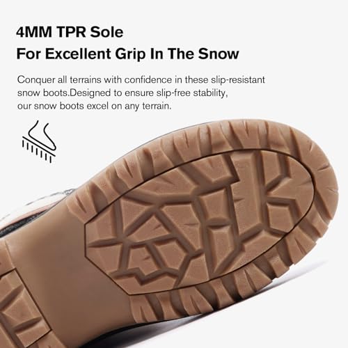 ALEADER Womens Winter Snow Boots | Waterproof Shell | Duck Boots3