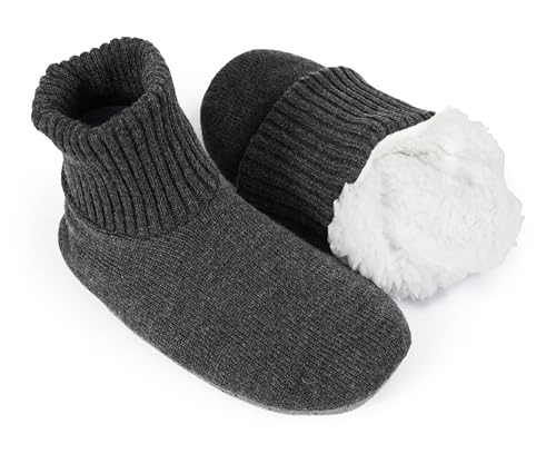 Image of BenSorts Fuzzy Slipper Socks for Women Non Slip House Socks with Grips Gifts