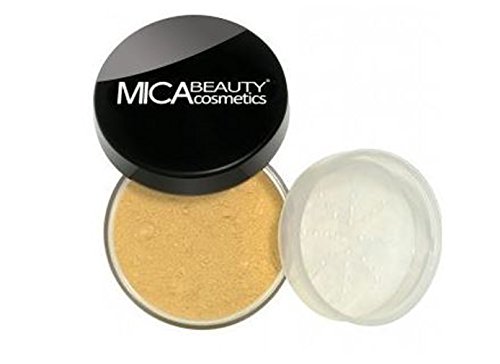 Mica Beauty Mineral Makeup Foundation Mf- 5 Cappuccino and A-viva File
