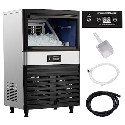 TROPOW 155lbs/24H Commercial Ice Maker