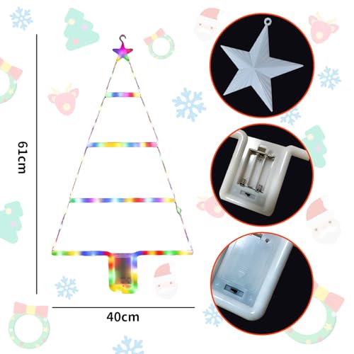 Lumières de décoration de Noël étanches et faciles à installer - 2