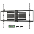 monTEK Heavy Duty Ultra Slim TV Wall Mount for 50-100 Inch TVs Up to 185lbs, Swivel & Tilt & Extension Wall Mount TV Bracket with Articulating Dual Arms, 16/18" Studs Low Profile Full Motion tv Mount