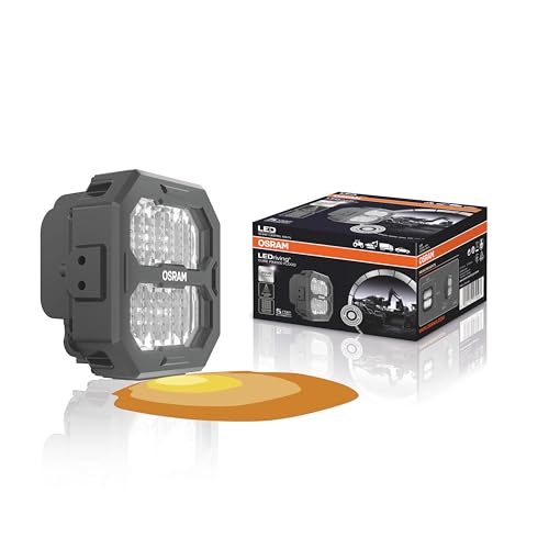 OSRAM LEDriving® Cube PX4500 Flood, LEDPWL 109 FL, luces de trabajo LED todoterreno, 4500 lúmenes, caja plegable (1 lámpara)