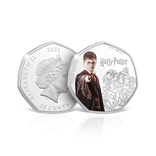 The Koin Club Harry Potter Gifts - Moneda coleccionable de 50p en forma de moneda - Harry Potter