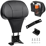 PBYMT Rider Driver Backrest, Adjustable Rider Backrest, Black Driver Backrest Fit for...