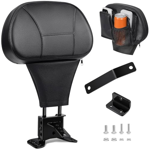 PBYMT Rider Driver Backrest, Adjustable Rider Backrest,