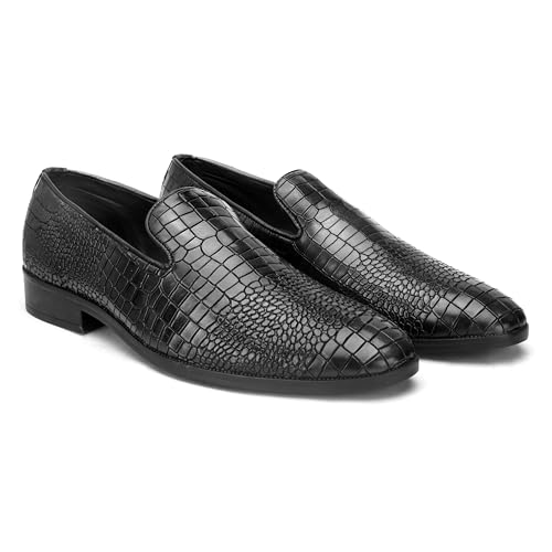 Image of San Frissco Mens Bm 2022 San Frissco Men's Loafers Handcrafted Casual Slip On Shoes Textured Upper /Soft Cushioned Footbed with TPR Sole /Comfortable Lightweight Flexible for Party, Office 9 (Copper)