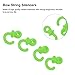 Monkey Tail String Stabilizer, Wear Resistant Shock Absorption Bow String Silencers Convenient Noise Reduction for Composite Pulley Bow (Green)