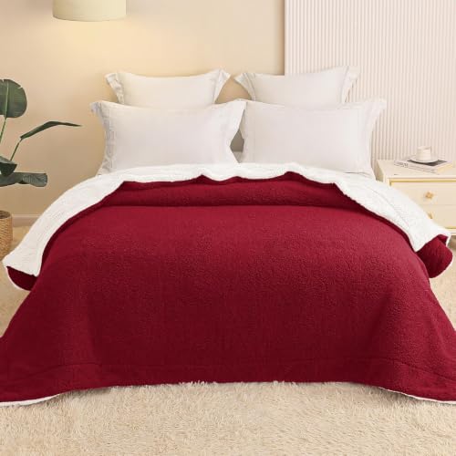 Exclusivo Mezcla Decke Kuscheldecke, Beidseitige Dicke Fleecedecke Plüschdecke für Bett und Sofa… – Ansicht 3