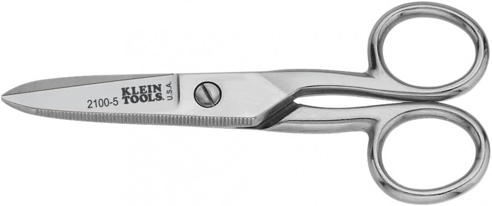 Klein Tools Cable Splicer's Kit + Electrician Scissors Bundle