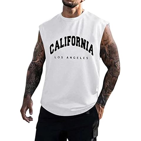Men's Dry-Fit Workout Sleeveless Tops Cover