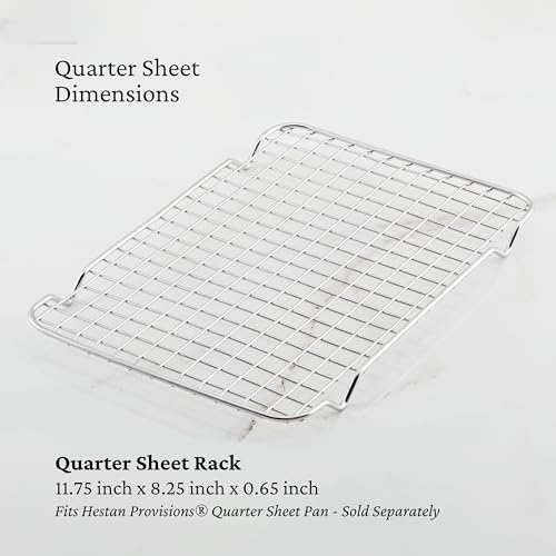 Image of Hestan Provisions OvenBond - Quarter Sheet Pan Rack, 11.75 inch L x 8.25 inch W (Cooling Rack)