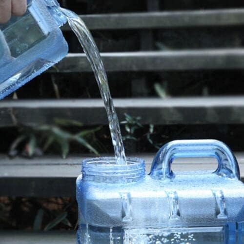 Image of 20 L Camping Water Container Portable Camping Can Water can for Travelling Travel Hiking Picnic Water Storage Containers Dispenser Barrel with Faucet Water Camper Outdoor (Blue, 20L)