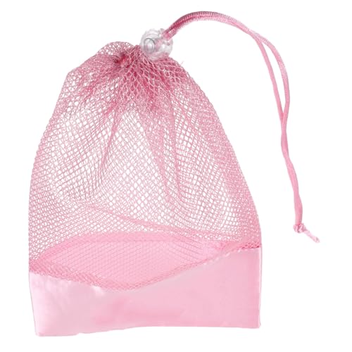 Sacca Porta Scarpe Danza in Rete Rosa, Borsa Organizer Per Scarpe Da Ballo Con Coulisse, Borsa Per Da Balletto, Sacchetto Per Da Danza