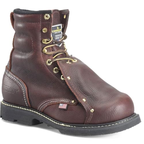 Carolina Men's Int Hi Met Guard Steel Toe Heavy Duty Work Boot, Vibram Outsole, Kevlar Stitching, Industrial & Construction