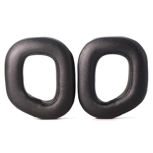 Replacement Earpads for Corsair HS80 Max HS80 RGB Wireless Headsets - Black | for Corsair HS80 Wired Gaming Headset, Soft Protein Leather, Thick Noise Isolation Foam Ear Cushions, All-Day Gaming Comfort miniatura 2