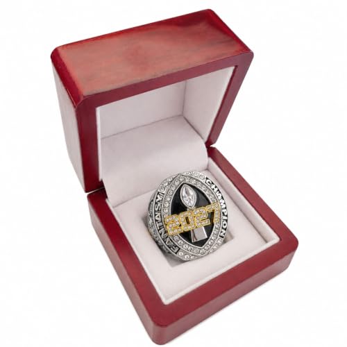 Wonsunte 2027 Fantasy Football Championship Ring mit Präsentationsbox