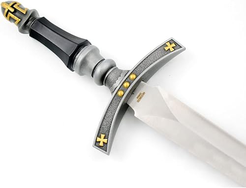 Miniatura 1 de Snake Eye Fantasy Mason Knight Cuchillo de caza protegido (9212)