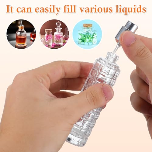 Botella de spray de amargo en cristal resistente para coctelería fina 6