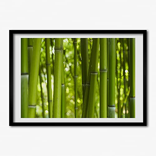 Cadre photo 70x50 rigide Tulup fini les affiches gondolées bambou