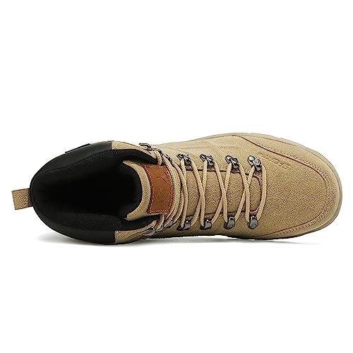 Mid Waterproof Hiking Boots Outdoor Backpacking Trekking Lightweight Walking Shoes for Men3