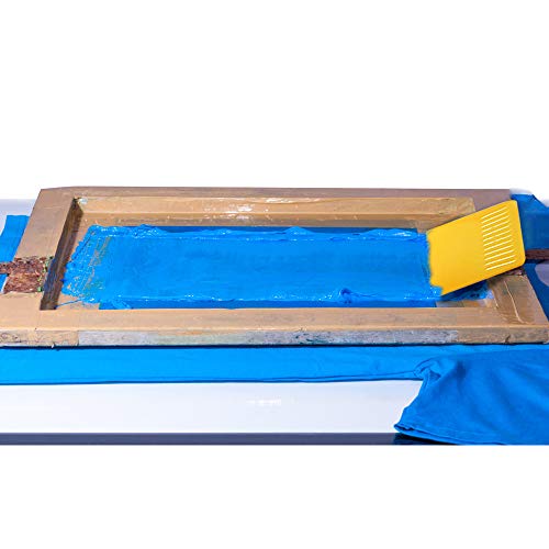 image for Caydo 8 x 10 Inch Wood Screen Printing Frame, Cookie Stencil Frame wit