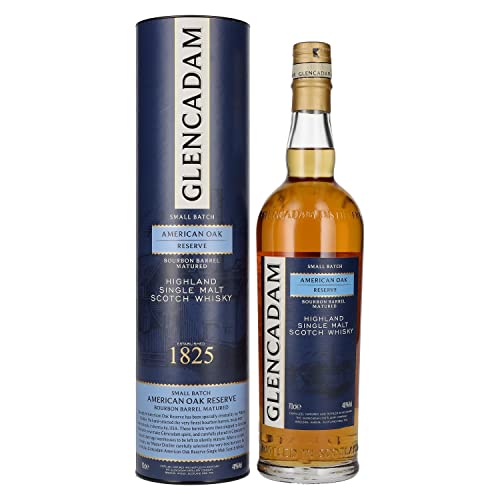 Glencadam AMERICAN OAK Reserve Bourbon Barrel Matured 40% Vol. 0,7l in Geschenkbox Cover