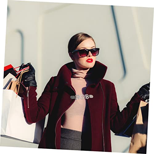 Accesorios de alfiler de ropa en aleación labrada estilo retro para mujer 4