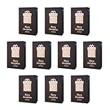 Zuasdvnk Weihnachtskarten, Weihnachtskarten - Set mit 10 Paketen Weihnachtskarten mit Umschlägen - Frohe Weihnachten, frankierte Weihnachtskarten, Urlaubskarten von