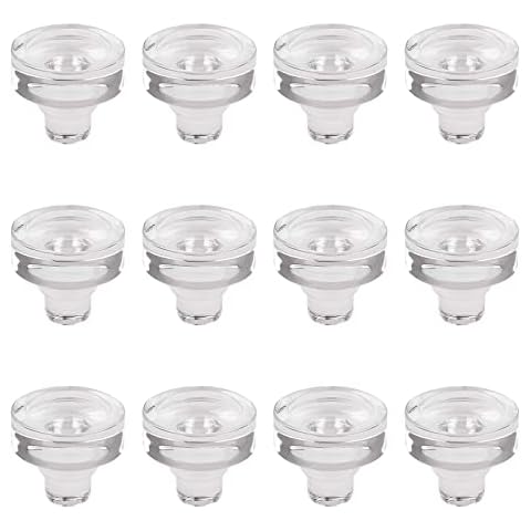 INCREWAY 12PCS Crystal Wine Stoppers Cover