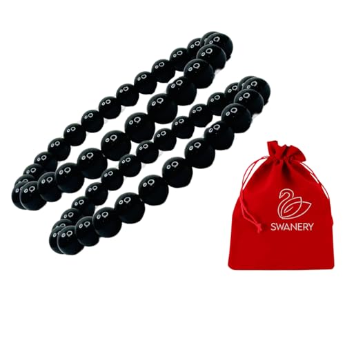 Image of Healing Crystal Bracelets for Women 8mm Natural Stone Beaded Stretch Bracelet Amethyst Jewelry Gifts